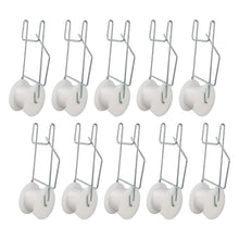 10PCS Plant Roller Hanging Hooks Garden Tomato Support Hooks Kits Support String Rope For Tomatoes Eggplants Watermelons Peppers