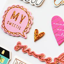 Creative Path Chipboard Stickers Embellishments Accessories Crafts For Scrapbooking Card Making Journal Self Adhesive Decoration