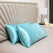 Solid Color Pillowcase 40x60 50x70 Envelope Pillow Case Household Bedding Pillow Cover Rayon Cover