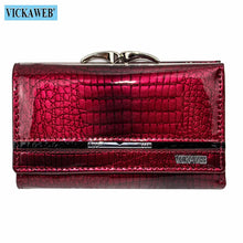 Free Gift Small Cute Wallet For Women Fashion Mini Purse Female Patent Leather Ladies Designer Brand Short Red Woman Card Holder