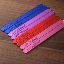 Personalized names Acrylic cakesicle Eid Mubarak Ice Cream sticks, Popsicle Birthday,Eid Ramadan,Baby Shower,Baking decoration