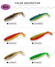 KESFISHING Fishing Lure Cannibal 150mm Soft Plastics Baits Large Fishing Accessories Carp Bass Pike