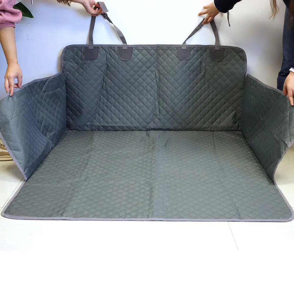 Dog Car Seat Cover Pet Travel Dog Carrier Car Trunk Mat Waterproof SUV Cargo Liner For Dogs Washable Free Shipping Items
