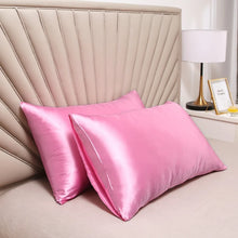 Solid Color Pillowcase 40x60 50x70 Envelope Pillow Case Household Bedding Pillow Cover Rayon Cover