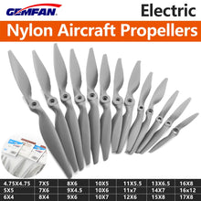 2/4PCS Gemfan Apc Nylon Propeller 4.75X4.75/5X5/6X4/6X5.5/7X5/7X6 Props High Strength For RC FPV Model Airplane Plane Aircraft