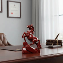 2026 Zodiac-Horse Statue Chinese New Year Decoration Auspicious Horse-Symbol Spring Festival Present Cultural Charm