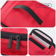 High-Capacity Portable First Aid Kit, Travel Medicine And Medication Storage Bag Oxford Cloth Organizer Box Emergency Survival