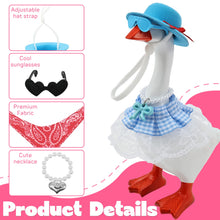 Desk Goose Outfit Mini Desktop Goose Clothes Desk Goose Accessories for Magnetic Goose Statue Key Holder Office Gift Table Decor