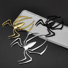 1Pc Universal Metal 3D Spider Emblem Red Logo Car Body Side Sticker Spider Truck Badge Auto Decal Accessories