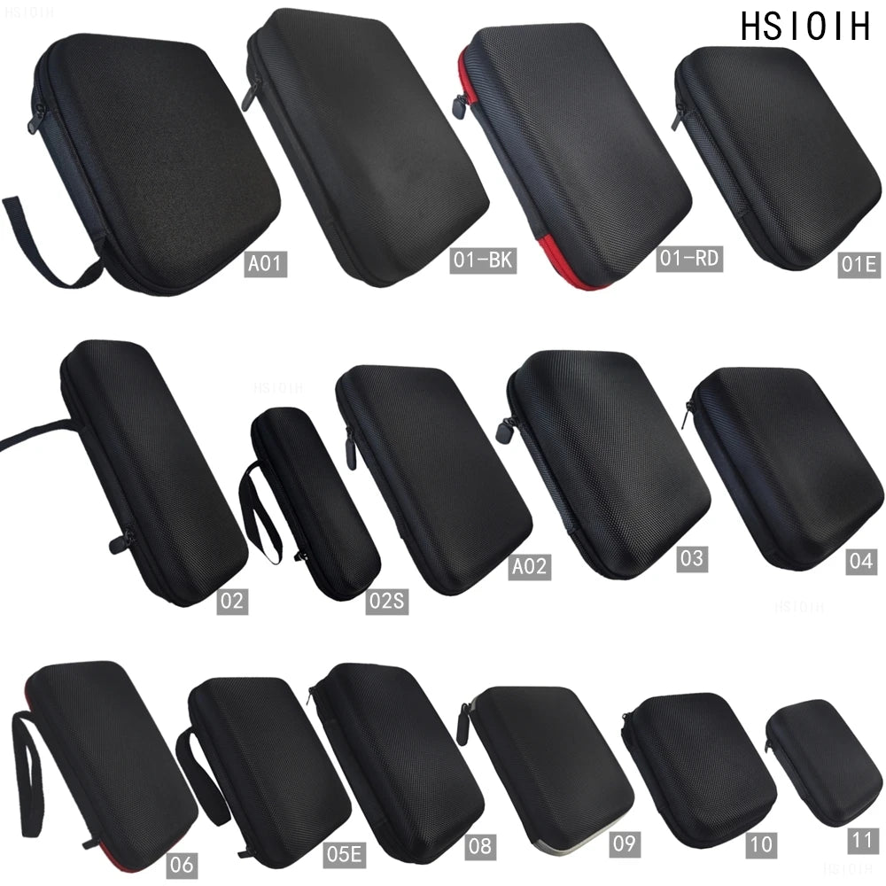 Earphone Data Storage Bag  Cable Organizer Multimeter Electronic Box Bags Zipper Pouch Tech Gadgets Portable Charger U Disk Case