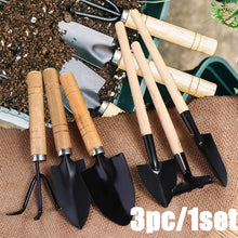 3PC/1Set Mini Gardening Tools Set Portable Small Gardening Tool With Handles Shovel Rake Indoor Gardening Planting Flower Tools
