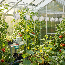10Pcs/set Garden Plant Roller Hooks Tomato Support Hooks Kits Support String Rope For Tomatoes Eggplants Watermelons Peppers