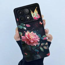 For Xiaomi Poco X6 Pro 5G Case Poco X6Pro Back Cover Fashion Simplicity Floral Soft Liquid Silicone Shell For PocoX6 Pro Fundas