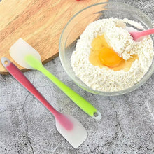 Silicone baking tools, spatula, semi transparent spatula, baking scraper, cream, heat-resistant kitchen utensils, mixer