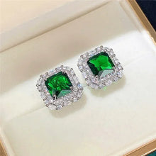 2026 New Style Fashion Green Crystal Pendant Earrings for Women's Engagement Party Accessories with Noble  Unique Jewelry