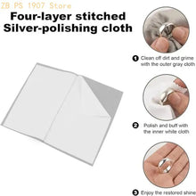 Home Jewelry Care Tools Set with 4 Cleaning Brushes 1 Polishing Cloth, Soft Bristle Manual for Broad Areas, Small 55KA