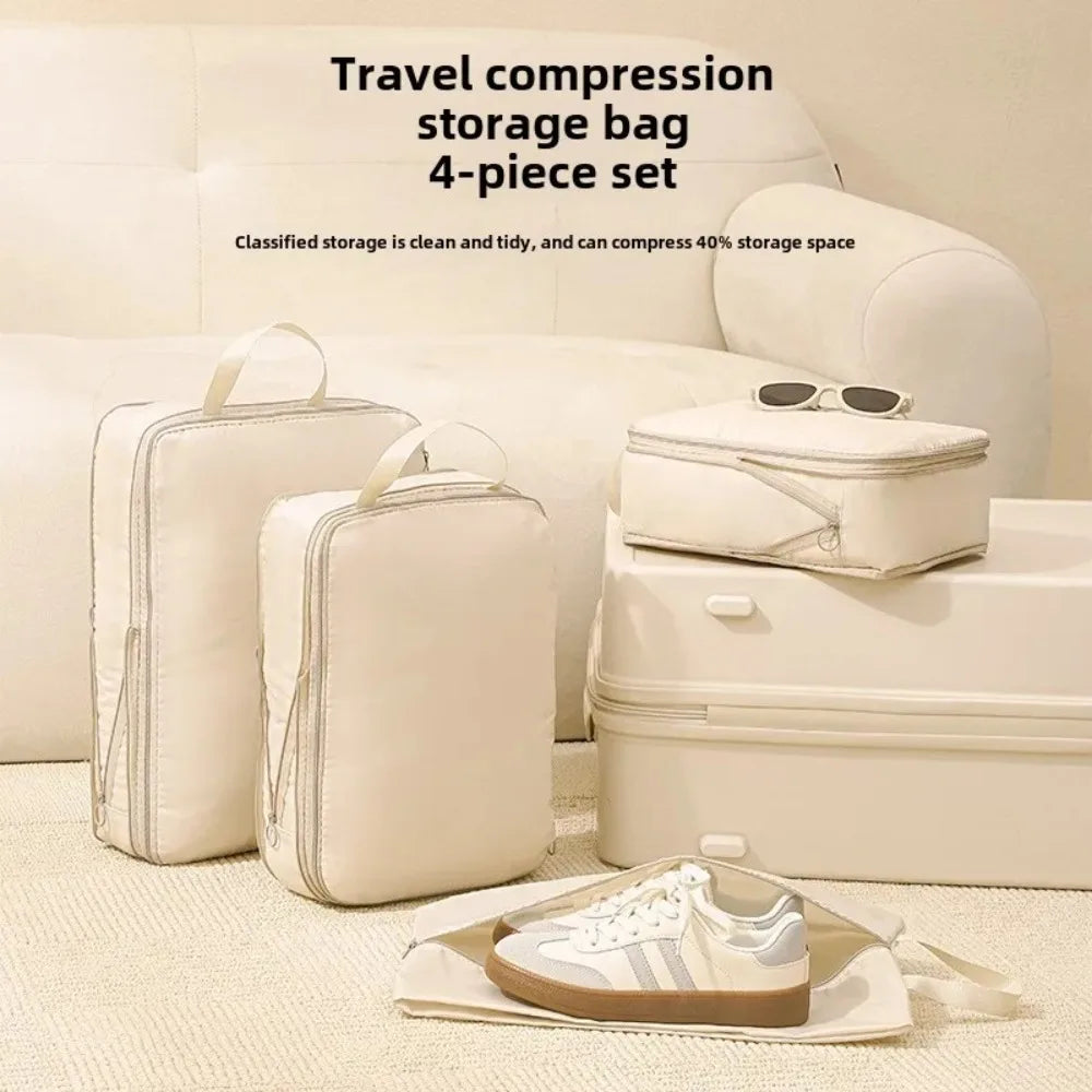 Travel Storage Bag Set Excellent Luggage Organizer with Toiletry Bagand ClothesBag Essential Travel Accessories StorageOrganizer