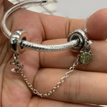 Hot Selling 925 Sterling Silver Charm Star Moon Safety Chain Suitable for Original Bracelets, Necklaces, Jewelry Gifts