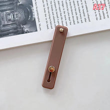 1pc Universal Phone Hand Band Bracelet Silicone Phone Holder Finger Ring Push Pull Grip Stand Sticker Phone Holder