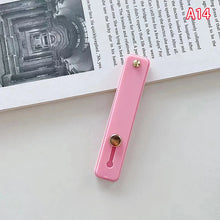 1pc Universal Phone Hand Band Bracelet Silicone Phone Holder Finger Ring Push Pull Grip Stand Sticker Phone Holder