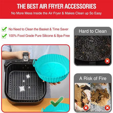 Silicone Baking Mold Set, Air Fryer & Aerogrill Accessories, Cake Decorating Tools, Non-Stick Pans, Kitchen Utensils for Baking