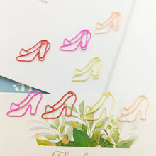 Creative High-heeled Shoes Paper Clips Office Kawaii Stationery Clips Metal Paper Clip Stationery Accessories Office Accessories