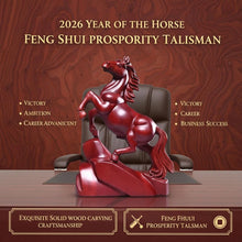 2026 Zodiac-Horse Statue Chinese New Year Decoration Auspicious Horse-Symbol Spring Festival Present Cultural Charm