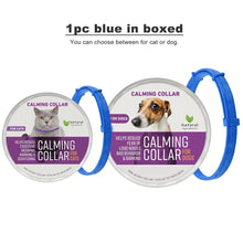 38/70cm Dog Calming Collar Pet Cat Anxiety Reducing Pheromone Collar for Dogs Releases Pheromones for 60Days Helps Calm for Dogs