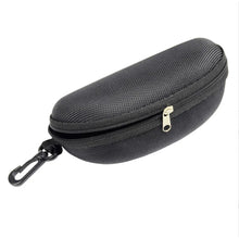 Protective Hard Shell Glasses Case Portable Zipper Storage Box With Carabiner Clip Fits Sunglasses Eyeglasses Reading Travel