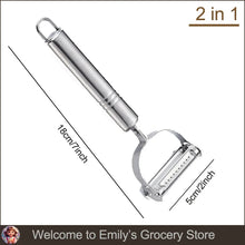 Stainless Steel Multi-function Vegetable Peeler Cucumber Carrot Fruit Cutter Julienne Peeler Potato Grater Slicer Kitchen Gadget