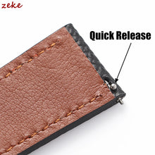 18mm 19mm 20mm 22mm Genuine Leather Watch Strap Band Universal Watchband Retro Bracelet Quick Release Bar Wristband Accessories