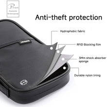 Travel Passport Wallet Organizer Bag with Card Holder Document Case for Family Crossbody Ticket Cash Storage Bag for Abroad Trip