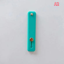 1pc Universal Phone Hand Band Bracelet Silicone Phone Holder Finger Ring Push Pull Grip Stand Sticker Phone Holder