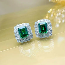 2026 New Style Fashion Green Crystal Pendant Earrings for Women's Engagement Party Accessories with Noble  Unique Jewelry