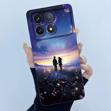 For Xiaomi Poco X6 Pro 5G Case Poco X6Pro Back Cover Fashion Simplicity Floral Soft Liquid Silicone Shell For PocoX6 Pro Fundas