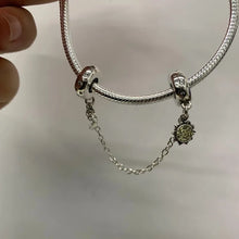 Hot Selling 925 Sterling Silver Charm Star Moon Safety Chain Suitable for Original Bracelets, Necklaces, Jewelry Gifts