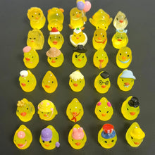 40 Kinds of Mini Ducks Collection Luminous Yellow Duck Miniatures Fairy Garden Decoration Desk Decorative Figurines Home Decor