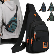 Fashion Men's Chest Bag Handbag Lightweight Oxford Fabric Crossbody Shoulder Bag Stylish Casual Men's Waist Packs Male Chest Bag