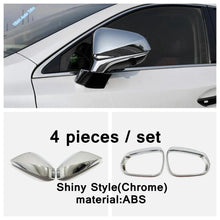 Car Side Rearview Mirror Covers Wing Cap Glossy Black Trim Fit For Lexus RX 450 / NX 300 2016 - 2025 Decoration Accessories