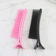Hair Sectioning Clips With Comb Professional Barber Hair Grip Clamps For Dyeing Perm Styling Hair Accessories