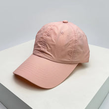 New Unisex Quick Drying Solid Simple Baseball Hats Sports Breathable Sunshade Outdoor Peaked Caps Versatile Fashion Candy Color
