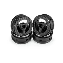 1.9 Inch Aluminum Carbon Fiber Wheel Rims for 1/10 RC Crawler Cheater Rigs Capra SCX10 TRX4 TF2 Gmade R1 Element Enduro 1.9S DIY