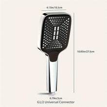 3 Mode Adjustable Shower Head Rainfall Shower Large Flow Showerhead High Pressure Water Saving Shower Mixer Bathroom Accessories