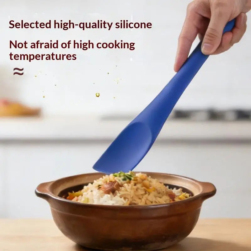 Kitchen Silicone Spatula Cooking Dough Scraper Cream Butter Smoother Heat-Resistant Utensils Baking Cake Tools