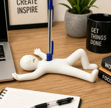 Creative Pen Holder Desk Organizer Multi-Pen Compatible Fun Stationery Gift Desktop Ornament Pen Stand Office Desk Accessories