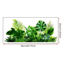 Modern Arch Window Botanical Wall Decal Self Adhesive PVC Mural Removable Wallpaper For Bedroom Living Room Bathroom Decor