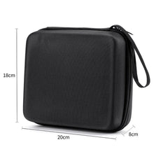 New Hard Shell EVA Storage Box Mini Portable Pouch Carrying Bag Black Zipper Earphone Case Digital Accessories