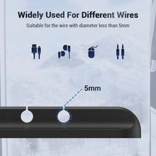 USB Cable Holder Clips Cable Cord Wire Organizer Silicone Desk Winder Desktop Tidy Management Holder Self-Adhesive Cord storage
