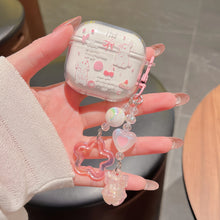 Case For 2025 New AirPods Pro3 4 3 2 1 Pro 2 Case TPU Cute DIY Rabbit Fishing Shell Dog Earphone Protective Cover With Pendant
