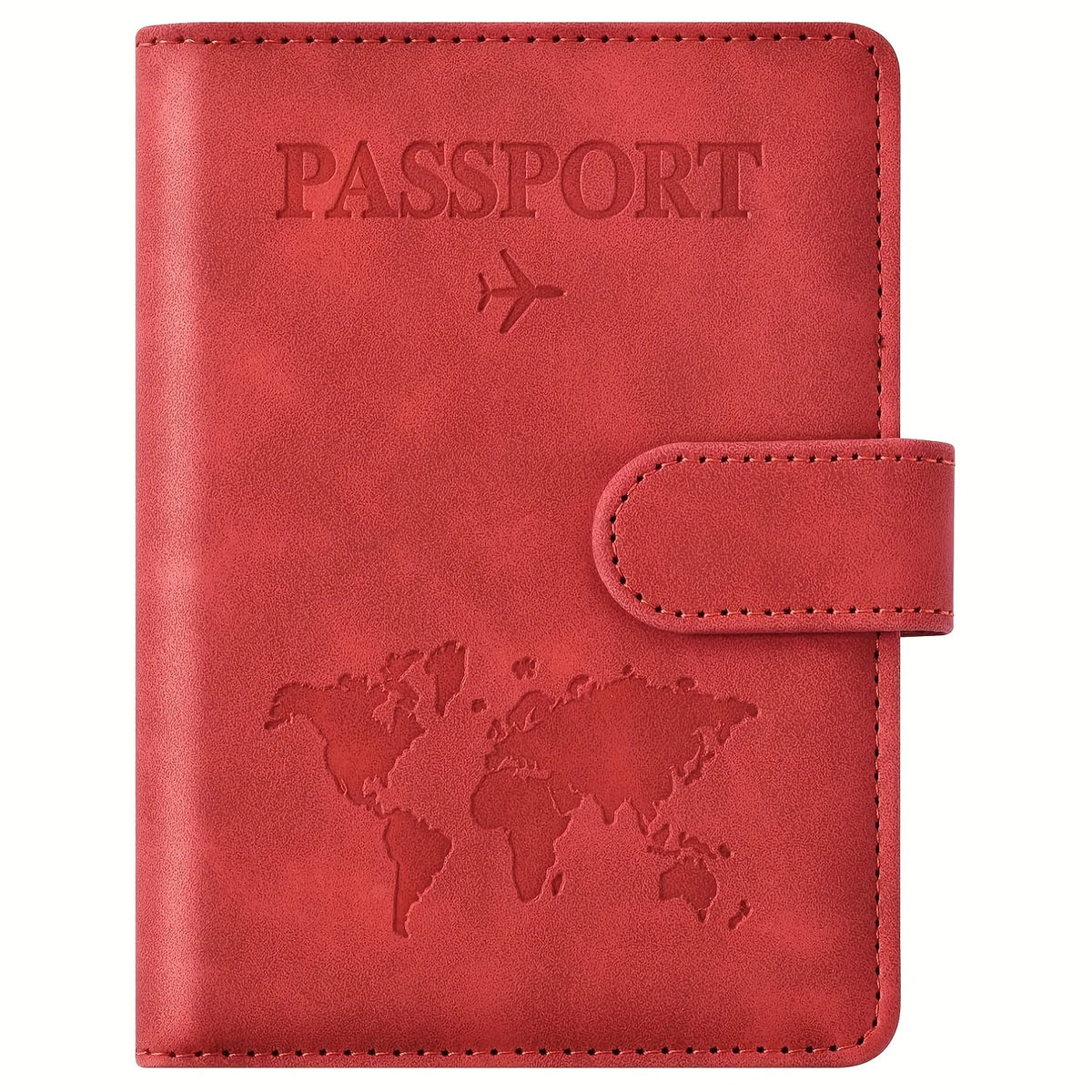 Passport Holder, Passport Cover with Credit Card Slot and Boarding Pass Slot Combo, Passport Wallet Case Book Travel Must Have